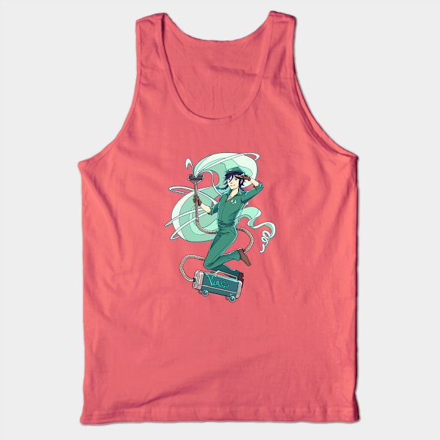 Venti Cleaning Service Tank Top by Ammosart